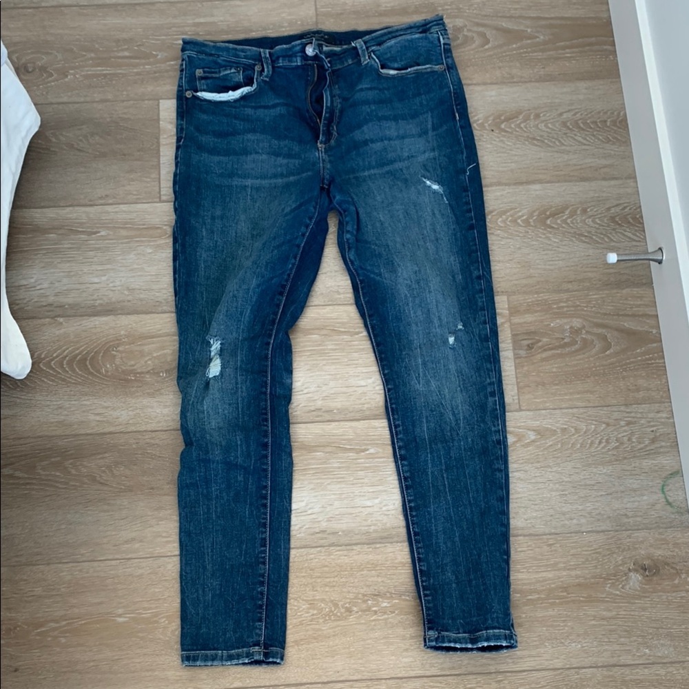 Banana Republic Dark Blue Skinny Jeans